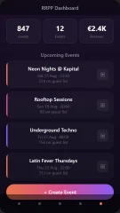 VIBRA - Social Nightlife & Events App (PWA, Map, AI, Stripe)