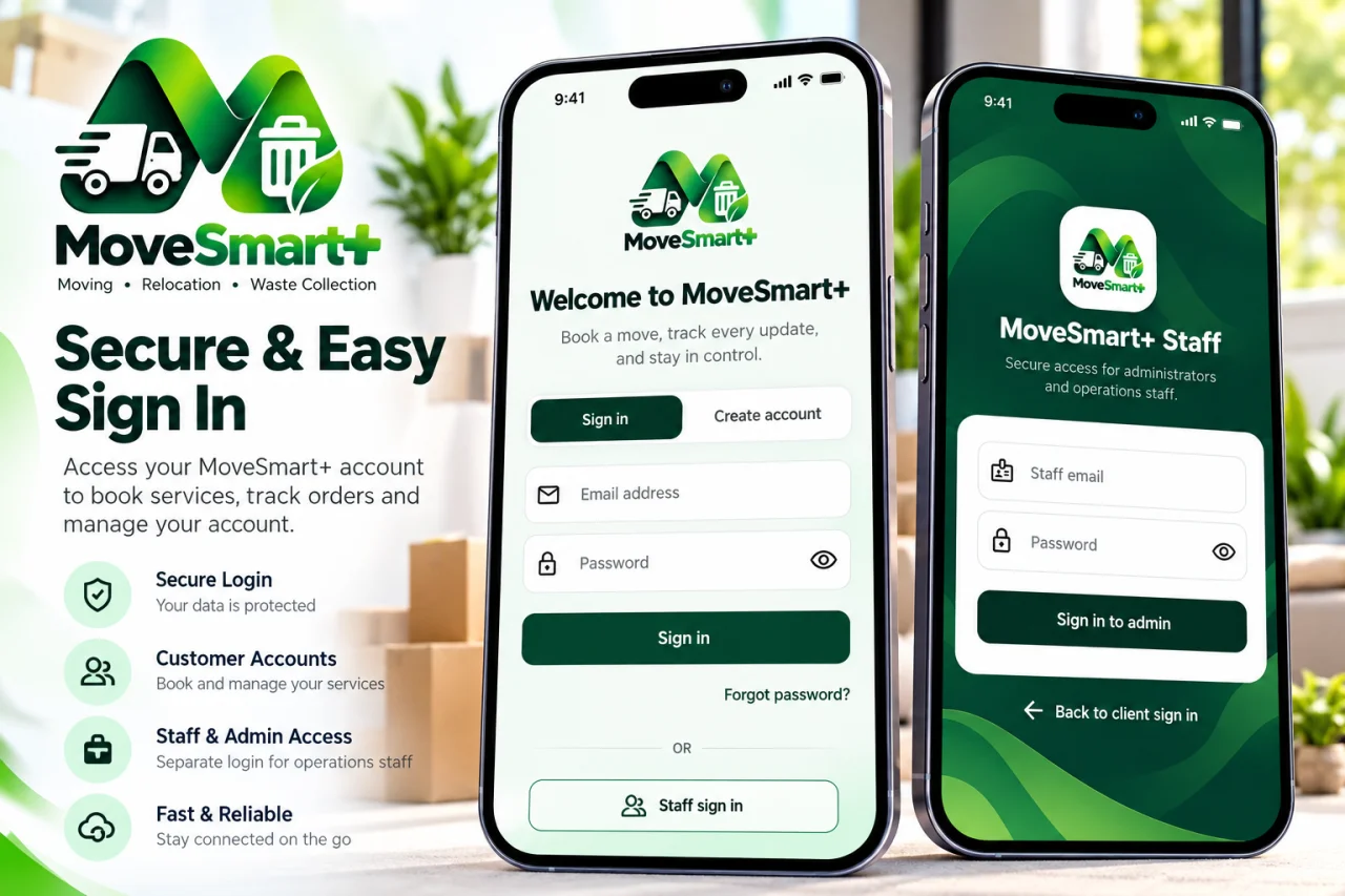 MoveSmart+ Relocation & Moving Services Management System — screenshot 3