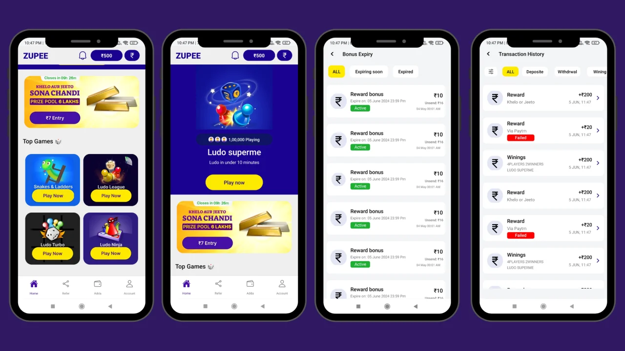 Zuppee Game Development with Admin Panel - Complete Setup (Node.js) — screenshot 1