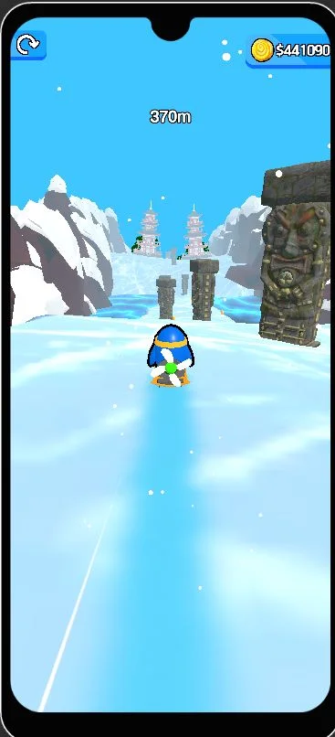 Sled Surfers Sling Game 3D Unity Game Source Code — screenshot 3