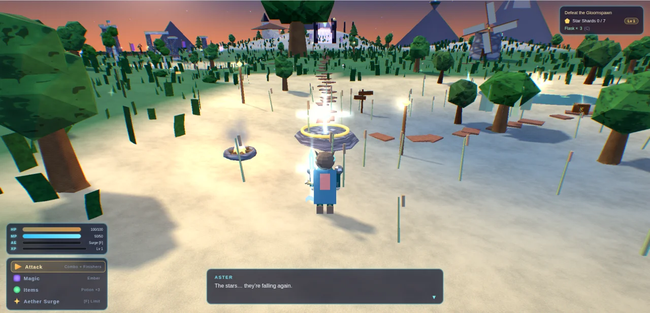 AETHERBLADE Shards of the Fallen Stars — screenshot 4