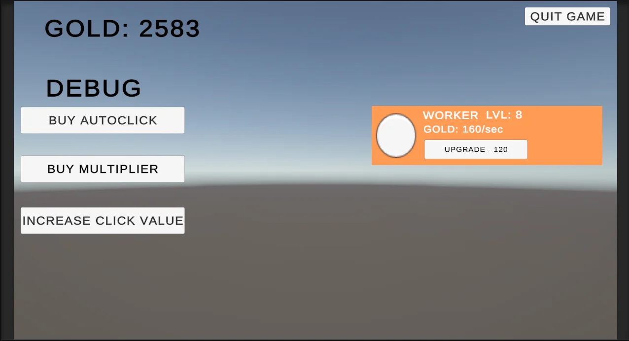 Clicker Game Template - PC/ Mobile/ Web — screenshot 5