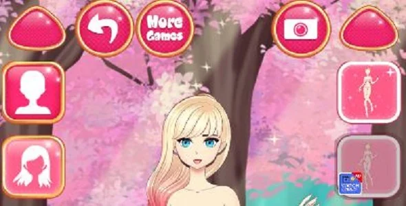 Anime Girls Fashion - Makeup & Dress Up Game — screenshot 4