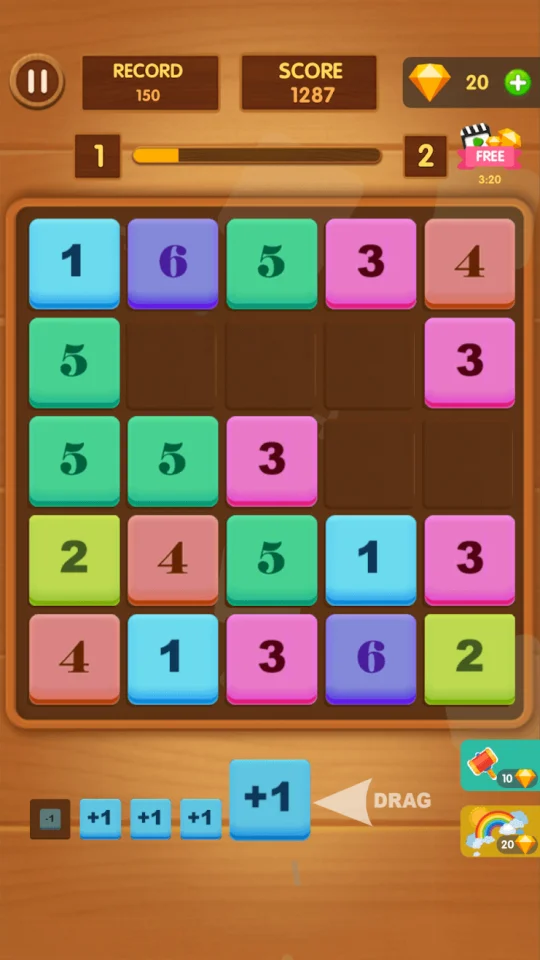 Merge Block Raising — screenshot 4