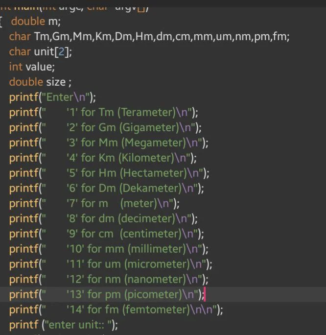 Unit Converter — screenshot 1