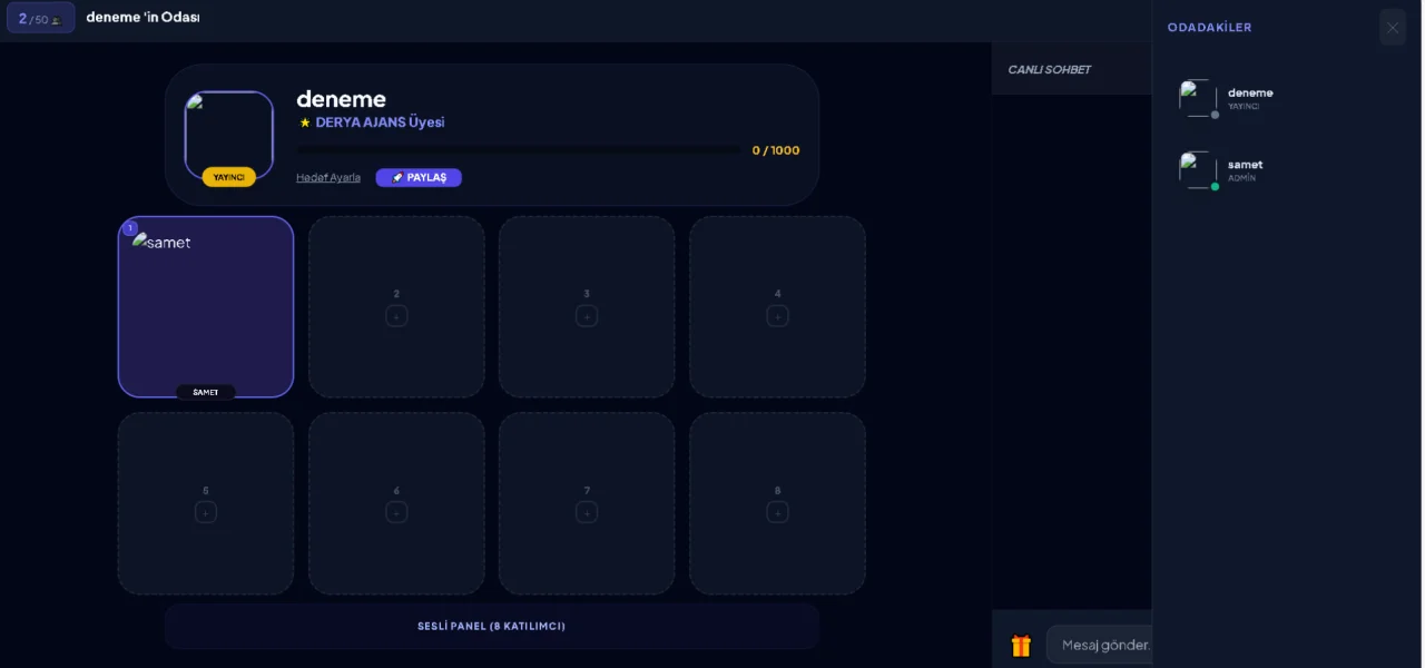 Ready-to-Use Agency-Based Voice Room Admin Annual License — screenshot 1