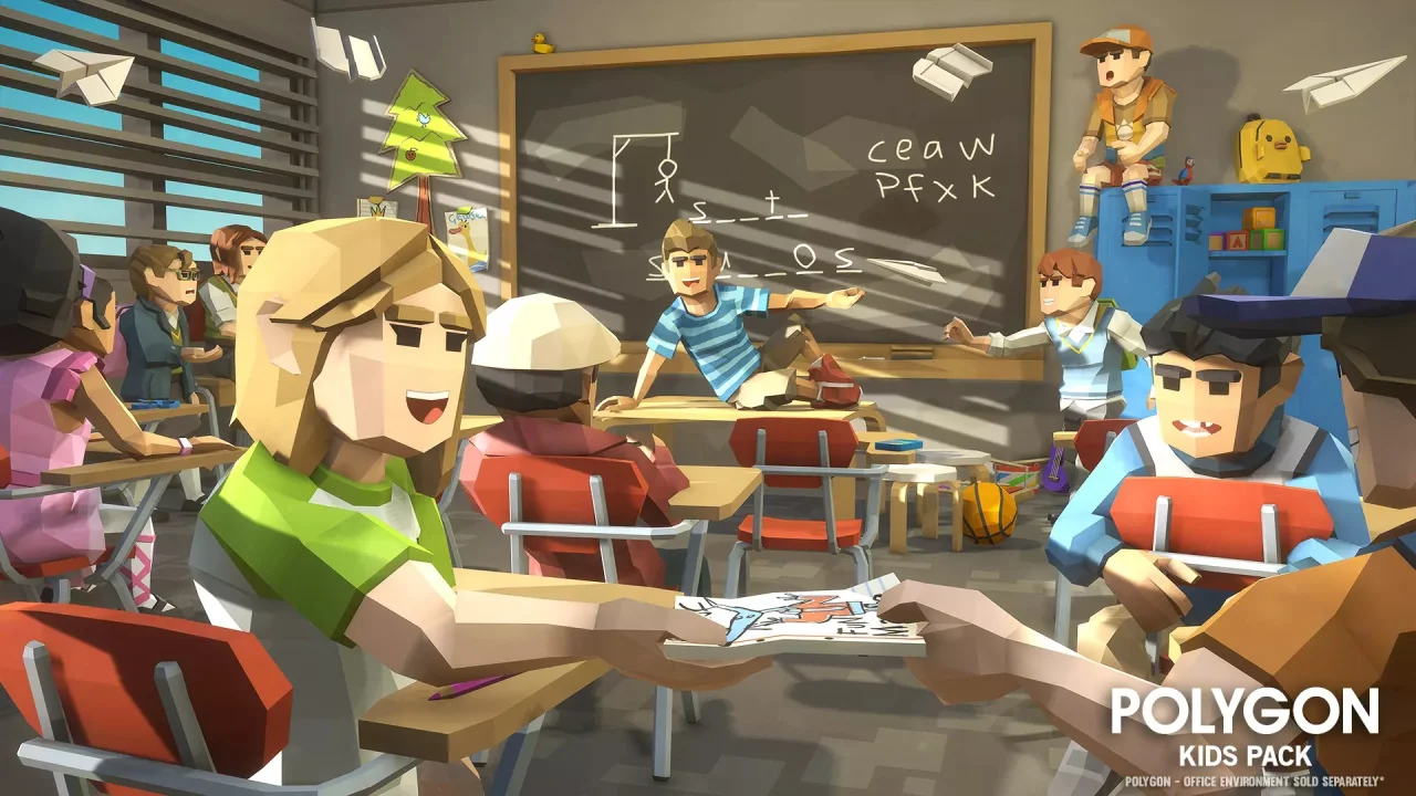 POLYGON Kids - Low Poly 3D Art by Synty — screenshot 3
