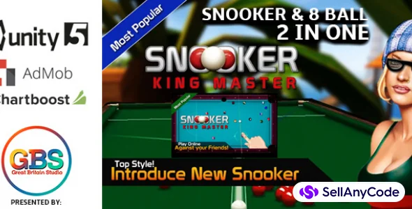 Snooker King Master: 8 Ball, 9 Ball, Pool