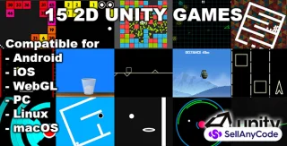 15 2D Unity Games Bundle
