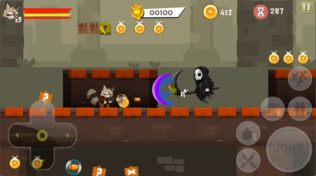 Platform 2D: All in One – Engine + Full Game — screenshot 1
