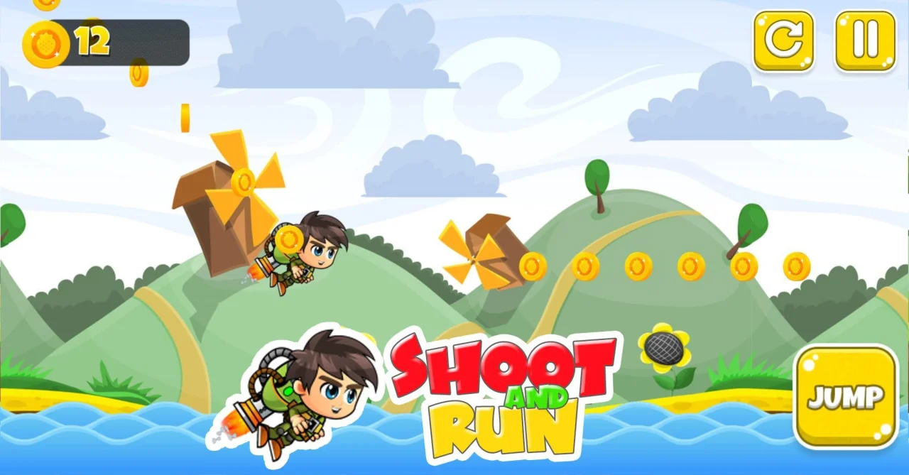 Run and Shoot Game — screenshot 2