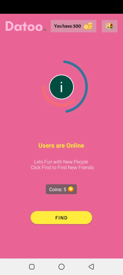 Datoo Dot - Random Video Call with People - Web RTC Base — screenshot 4