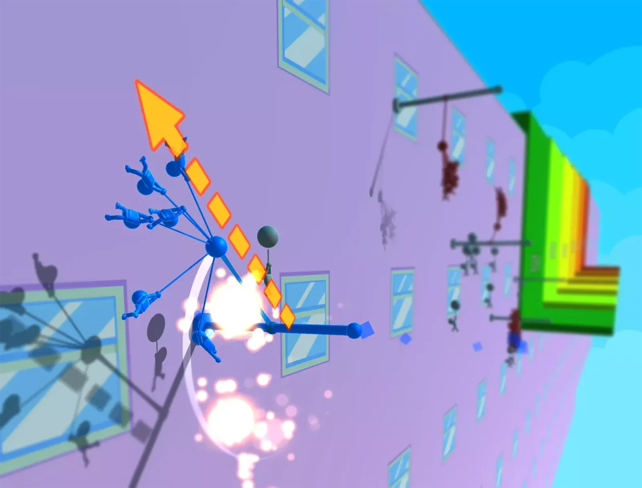 Swing Army 3D - HyperCasual Template — screenshot 2