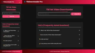 TikTok Video Downloader Without Watermark Pure Frontend Tool