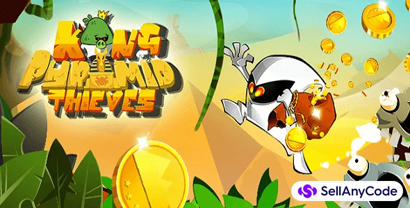 King of Pyramid Thieves Complete Game + 90 Levels & Level Editor