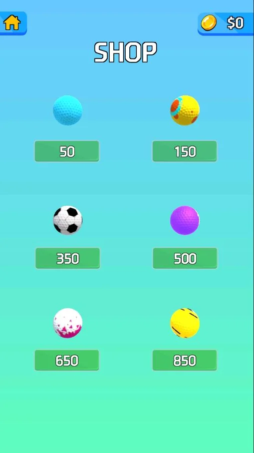 Golf Battle 3D Unity Game Source Code — screenshot 2