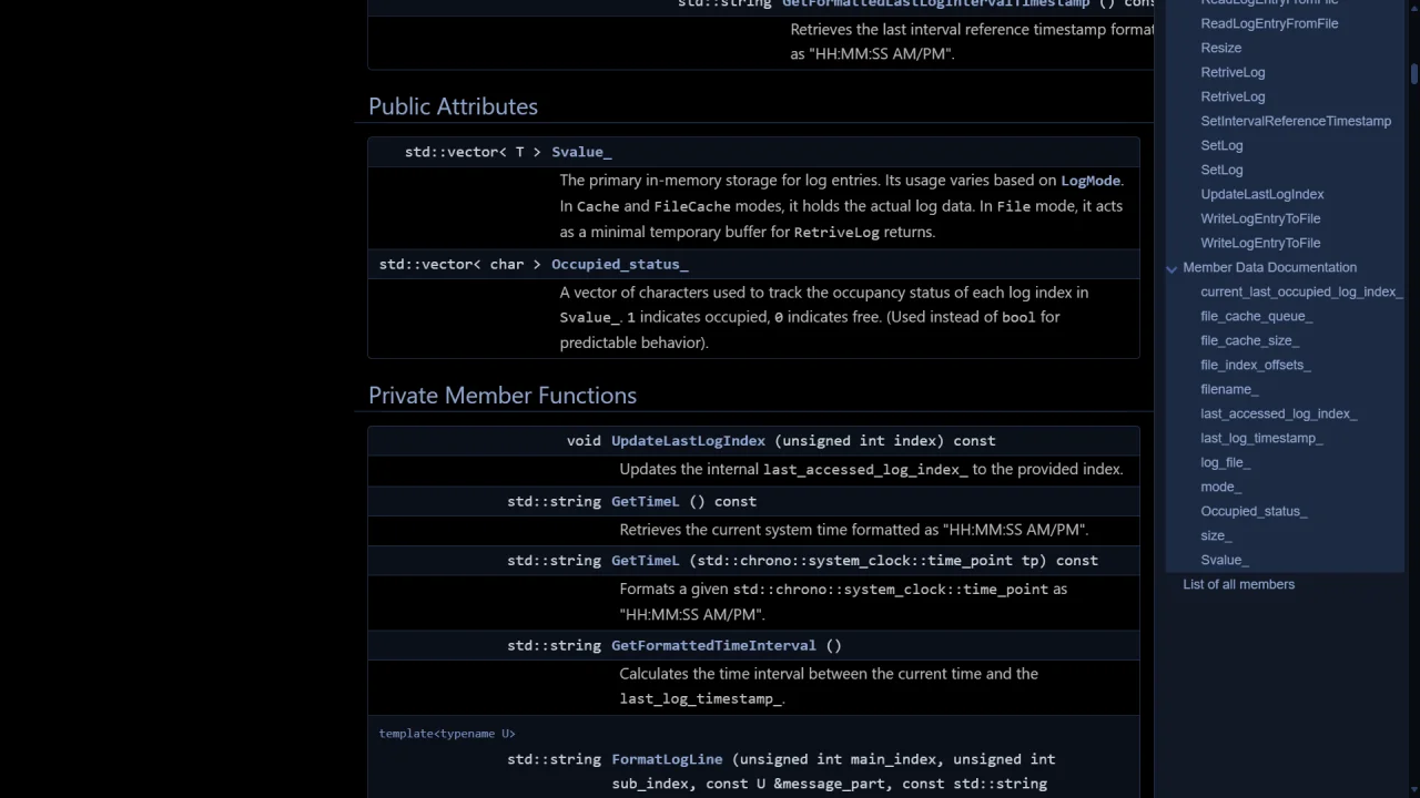 LOG++ — screenshot 2