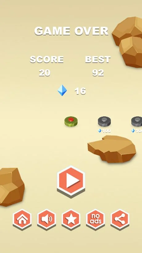 Desert Jump Game Template — screenshot 5
