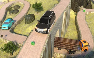 Real Offroad Prado Driving Games: Mountain Climb