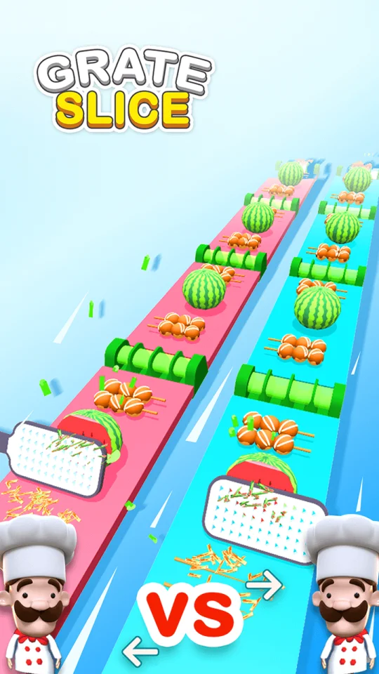 Grate Cut Slice – Trending Hyper Casual Game — screenshot 2