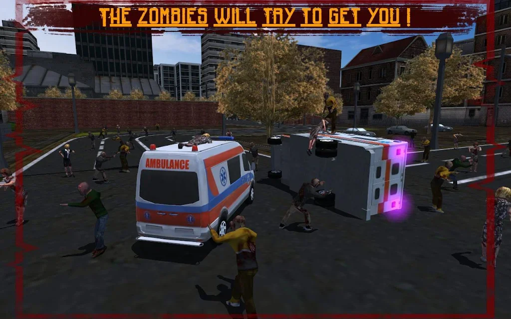 Ambulance Rescue Drive: Zombie — screenshot 1