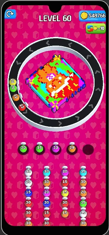 Pixel Flow Match Flow Color Game Unity Source Code — screenshot 1