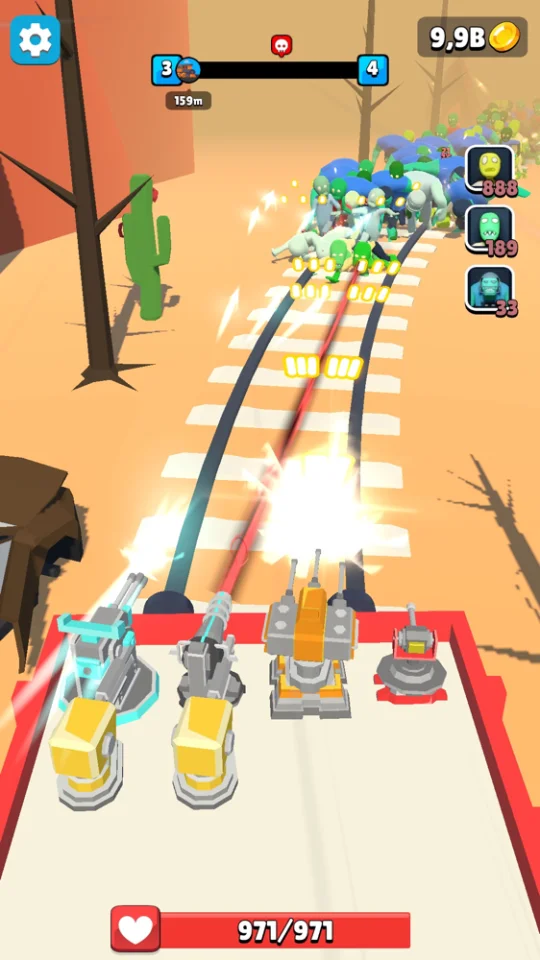 Merge Artillery Defense Zombie — screenshot 4