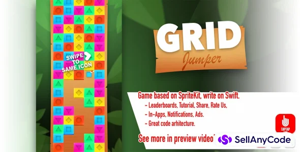 Grip Jumper - iOS Source Code