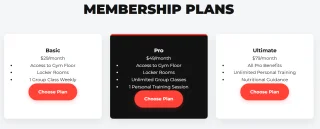 FitLife - Responsive Fitness & Gym HTML Landing Page Template