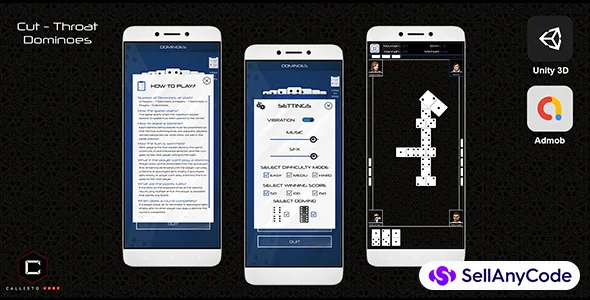 Dominoes Game (Unity 3D + AdMob)