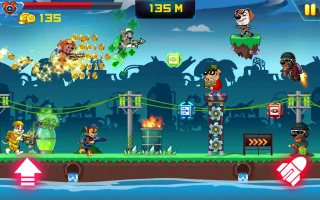 Paw Puppy Jetpack Fighter