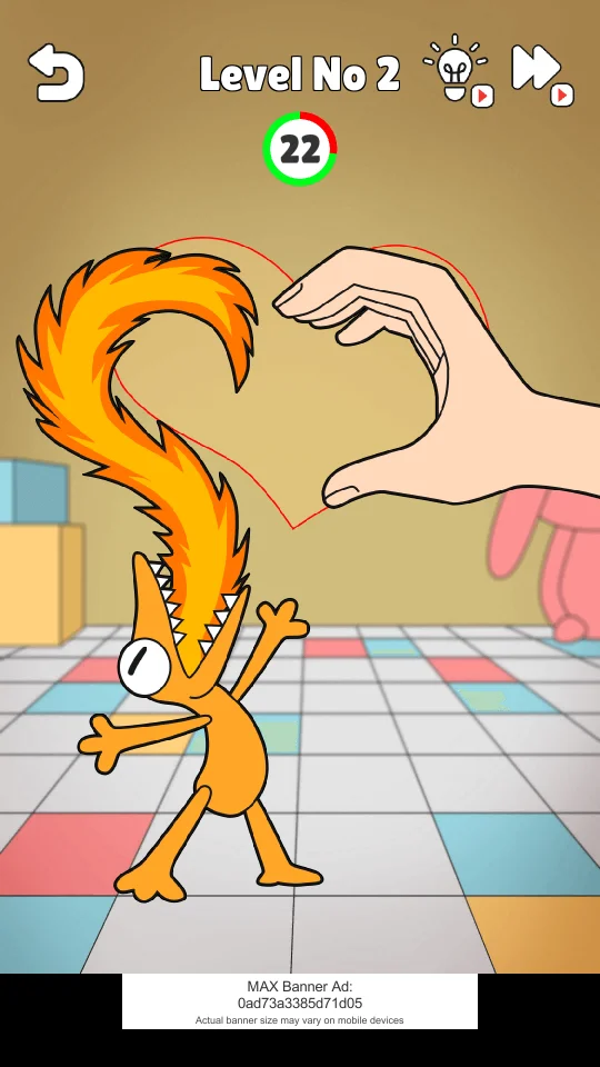 Finger Heart: Monster Refill -120+ Levels Puzzle Casual Trending Game — screenshot 5