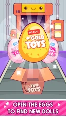 Cute Dolls: Open Eggs