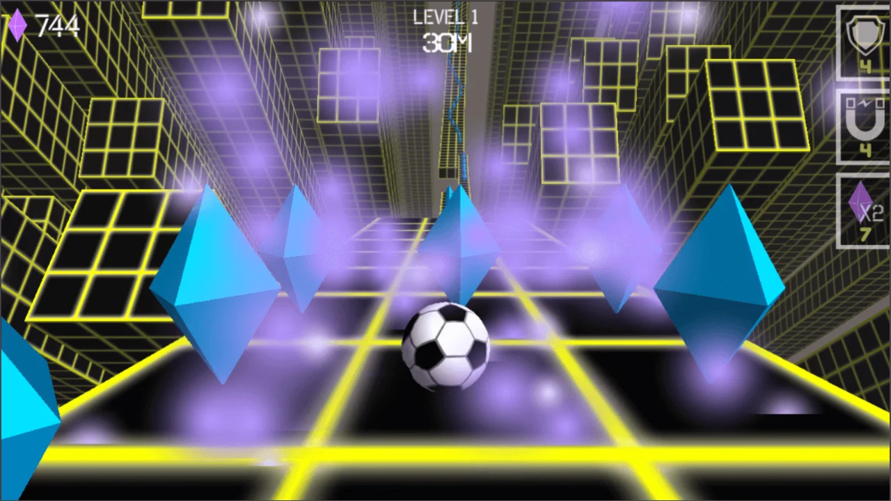 Rolling Ball 3D - Complete Game with Curve Effect — screenshot 4