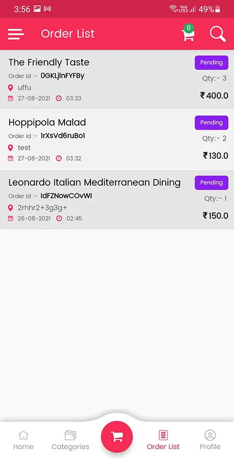 Viavi Food Delivery Android App — screenshot 7