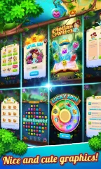 Stellar Witch Fruit Match 3 Puzzle