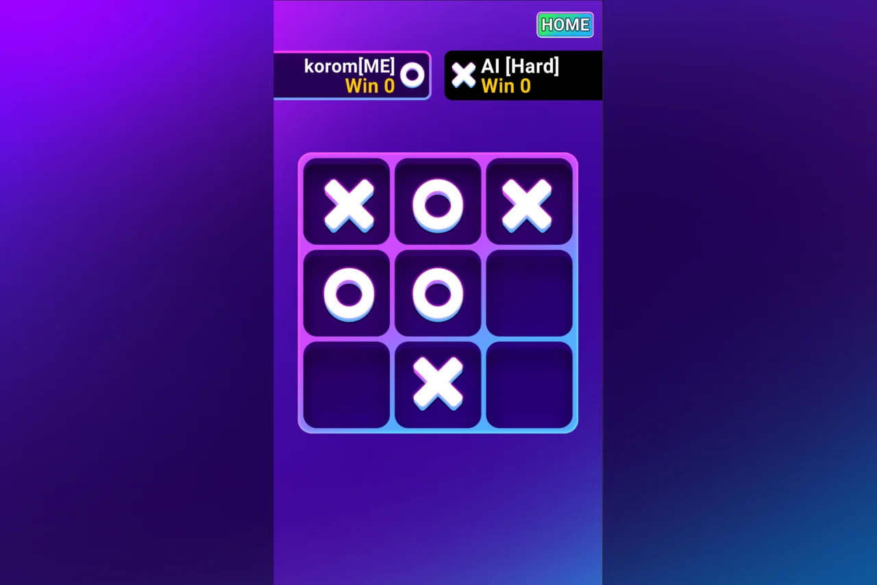 Tic Tac Toe AI & Online Multiplayer (Photon Fusion 2) — screenshot 4