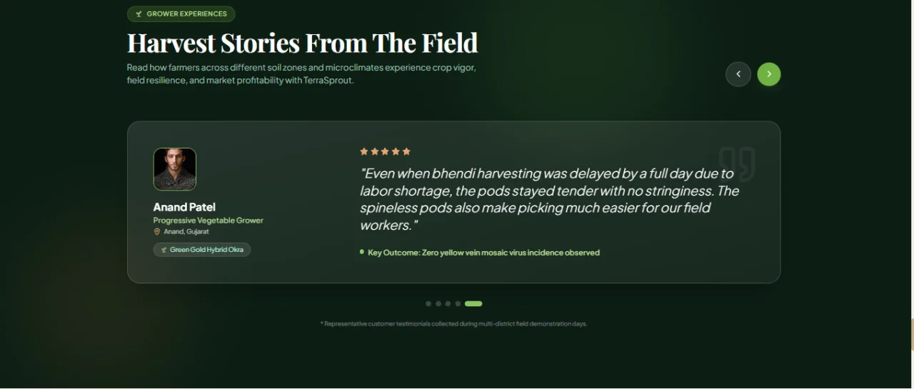 TerraSprout Seed Company Website Template — screenshot 6