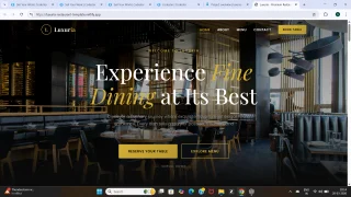 Luxuria Luxury Restaurant HTML Template