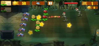 Angry Plants Fighting