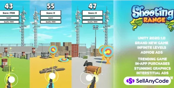 Shooting Range | Brand New Hypercasual Game | Trending Game