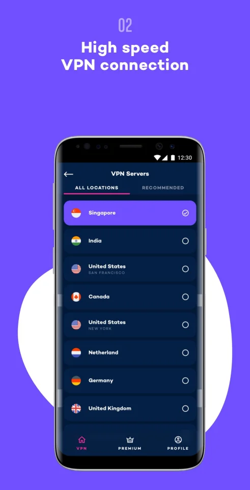 WitVPN - Super Fast, Secure, Stable & Free VPN Proxy for Android — screenshot 2