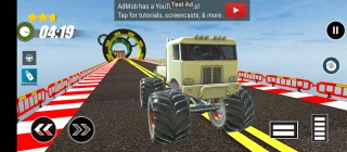 Extreme Monster Truck Stunt: US Monster Racing Game