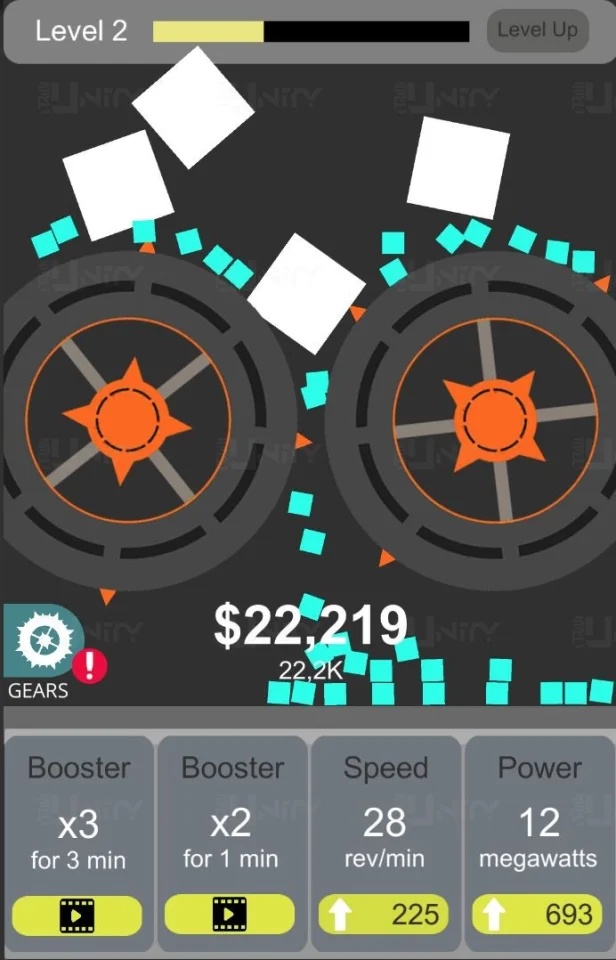 Idle Crush - Unity Ads - AdMob - IAP — screenshot 1