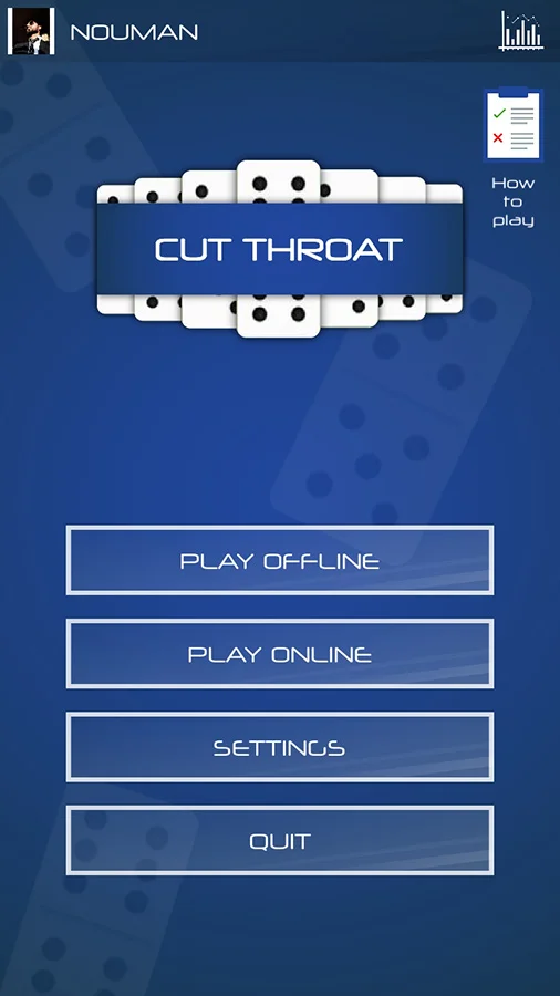 Cut Throat - Dominoes Multiplayer Game Unity — screenshot 1
