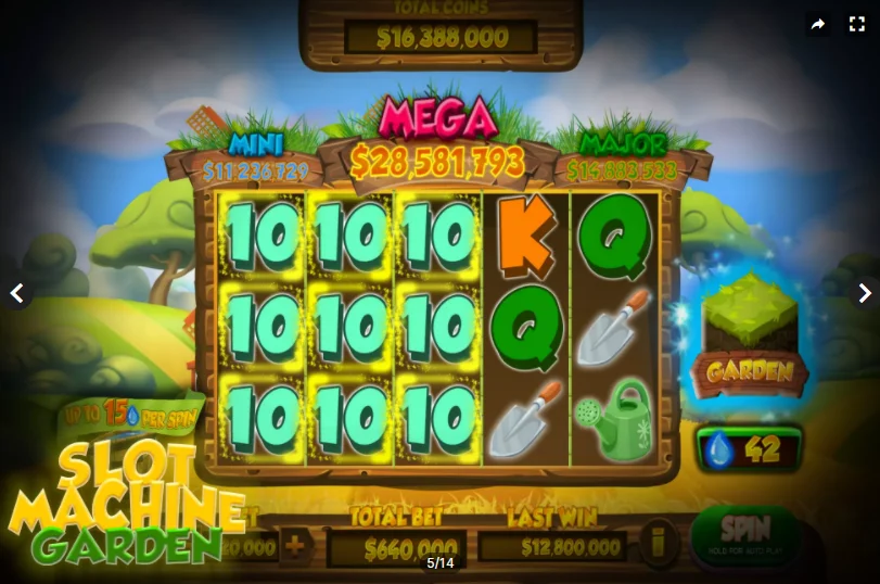 Slot Machine Garden — screenshot 2