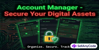 Hacker Vault Ultimate AES-256 Encrypted Account Manager