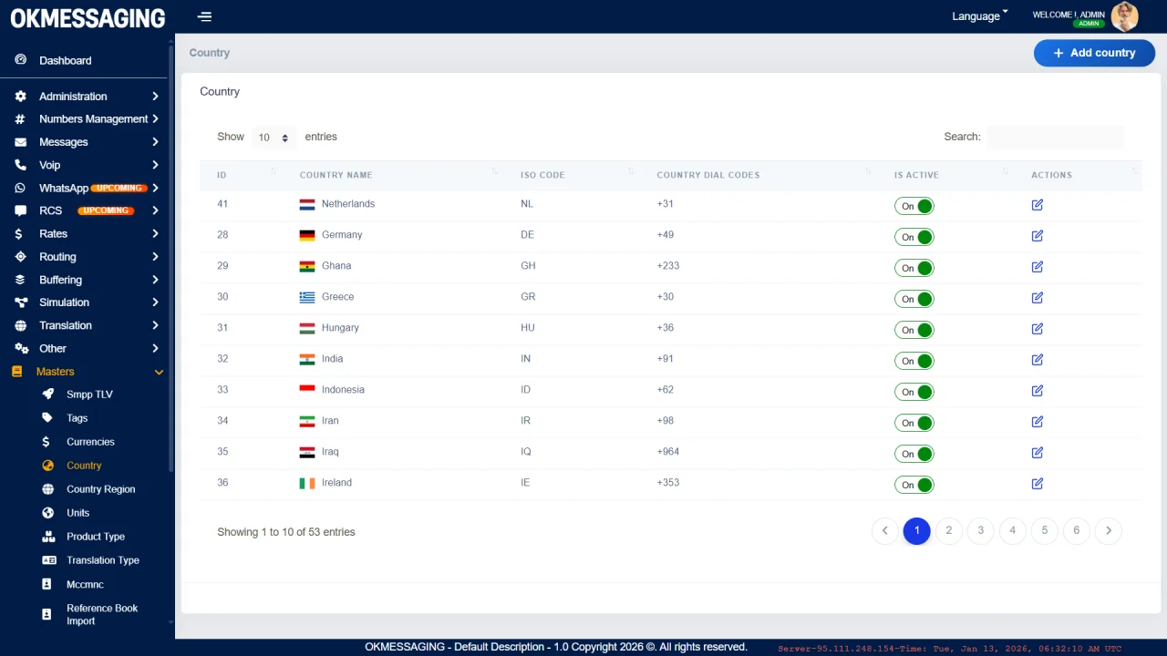OKMESSAGING Enterprise Grade Omni-Channel CPaaS Platform (SMS, Voice, WhatsApp) — screenshot 7