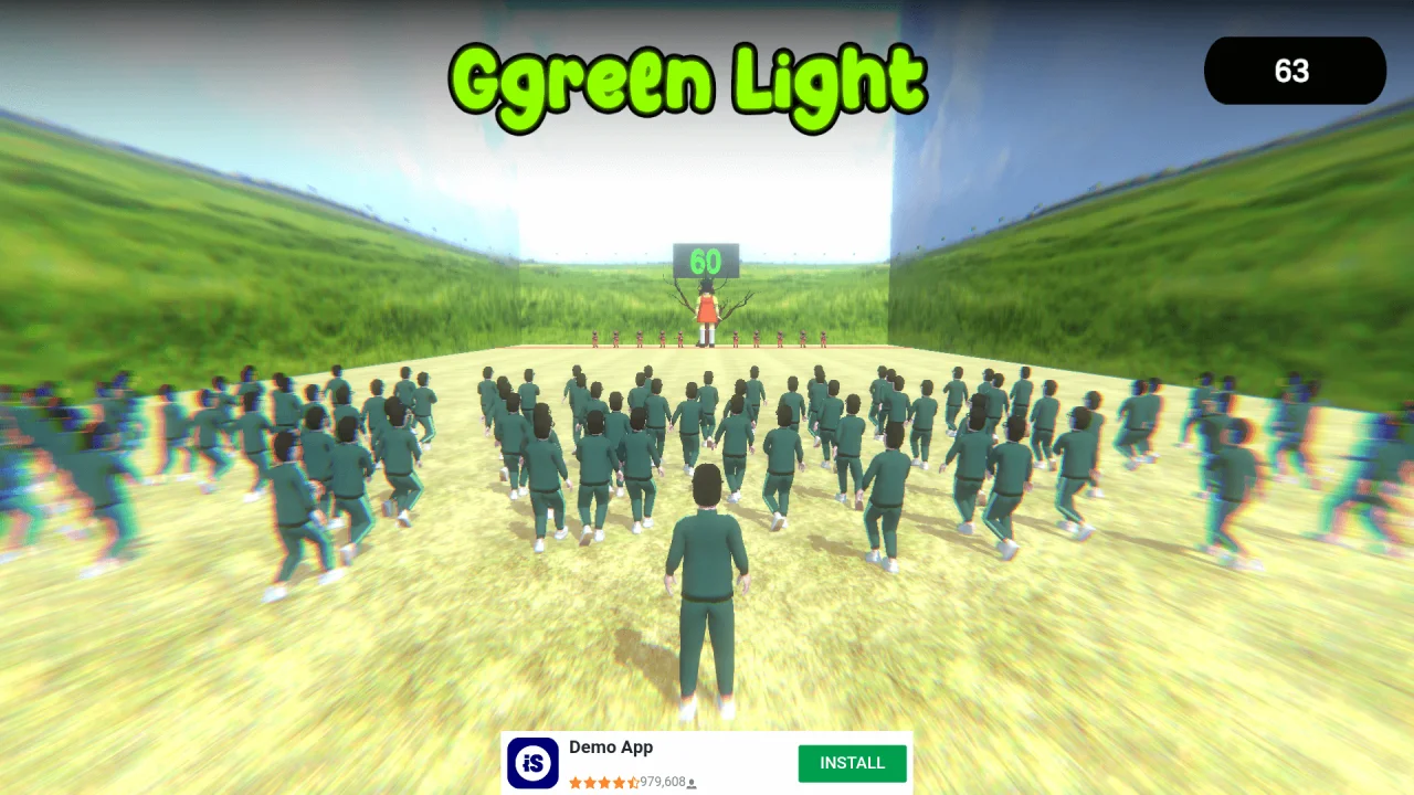 Squid Game Challenge: Red Light Green Light — screenshot 1