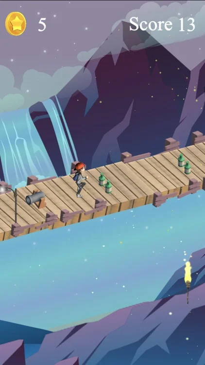 Risky Bridge Cross Runner — screenshot 4